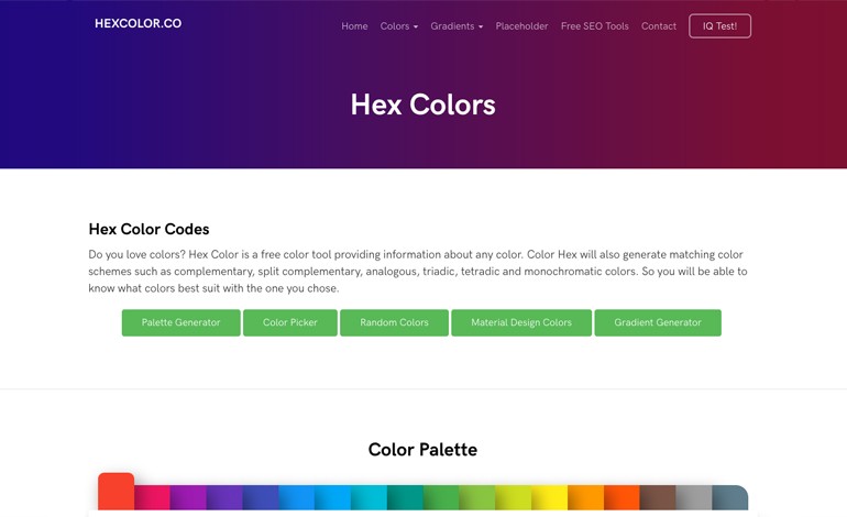 Hex Colors