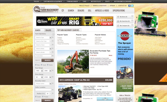 Trade Farm Machinery, Australia