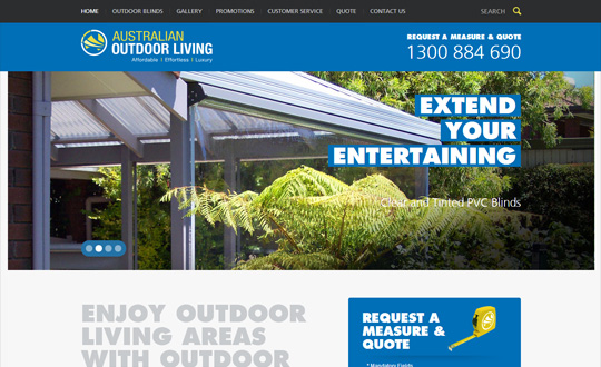 Outdoor Blinds by Australian Outdoor Living