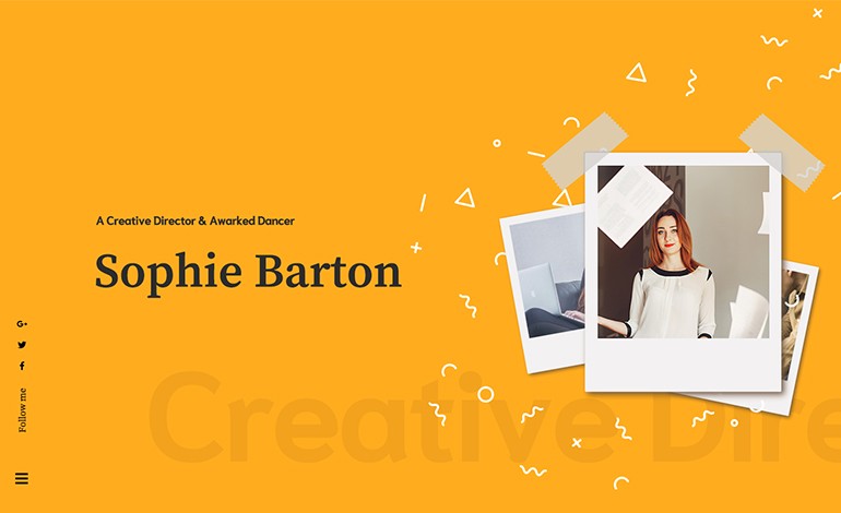 Sopphie Creative Responsive Personal WordPress Theme