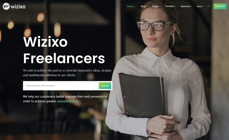 Wizixo Multipurpose Corporate Theme