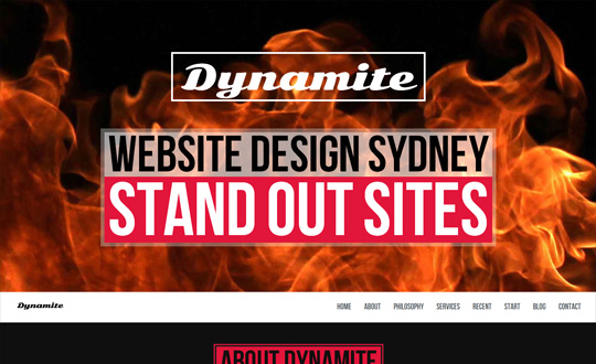 Dynamite Website Design