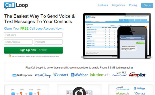 Call Loop Text Marketing