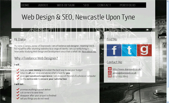 Disenoweb Web Design Newcastle & SEO Newcastle