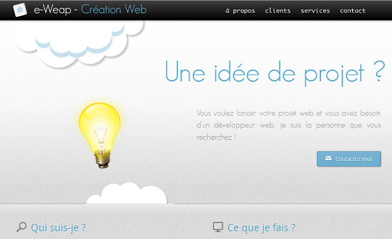 e-Weap - Création Web