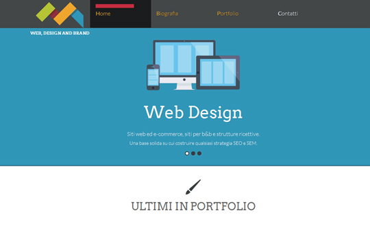VMV web design and brand