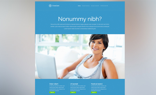 CrossCare Joomla Template