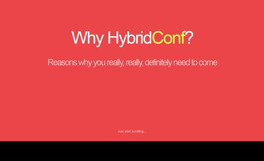 Why HybridConf?