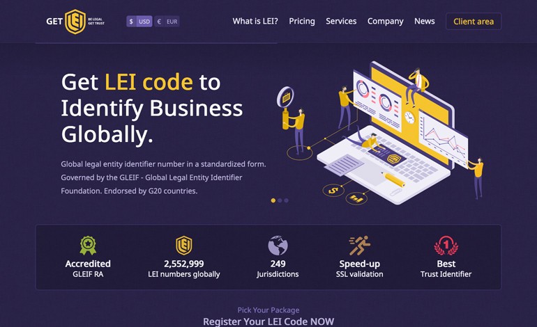 Official LEI code Registrar