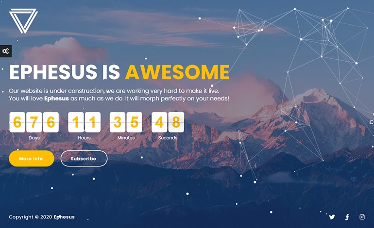 Ephesus Creative Coming Soon WordPress Plugin