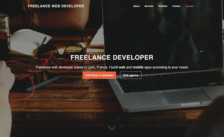 Pierre Portejoie Freelance Developer