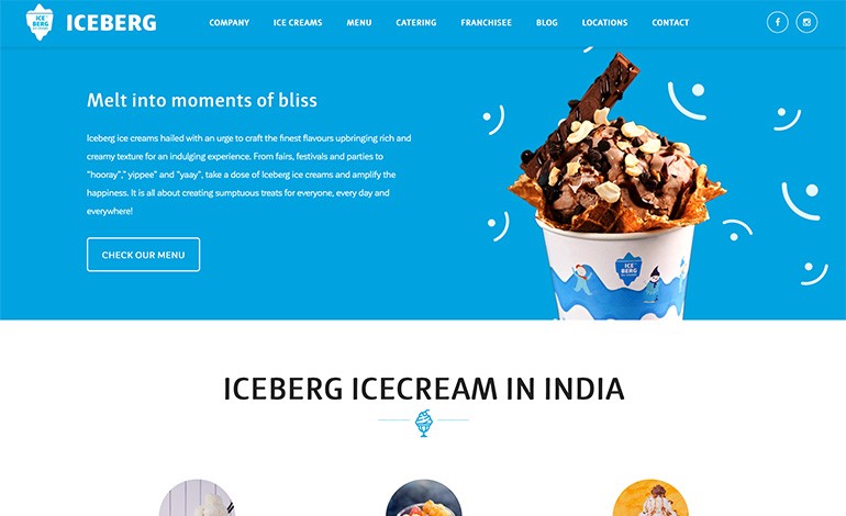 Iceberg Ice Creams