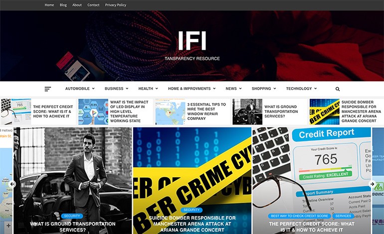 IFI Transparency Resource