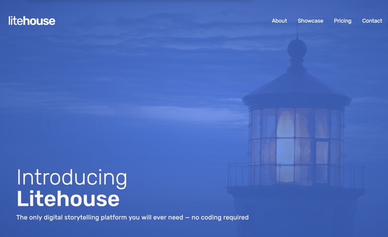 Litehouse digital storytelling platform