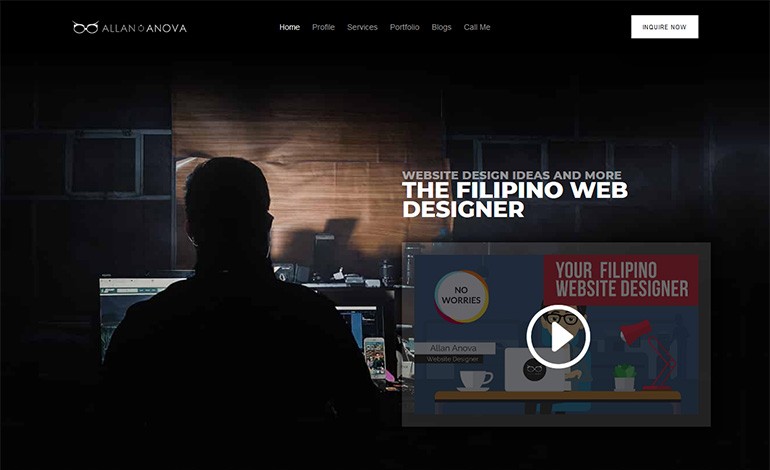 Allan Anova Filipino Web Designer