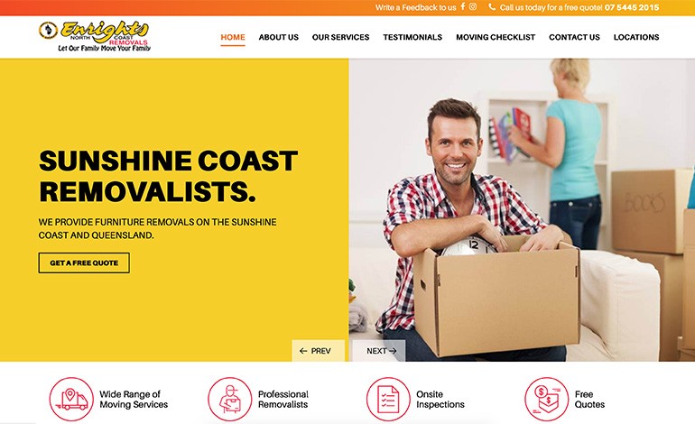 Enrights Sunshine Coast Removalist