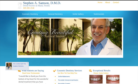 The Dental Practice of Dr. Stephen A. Samson DMD
