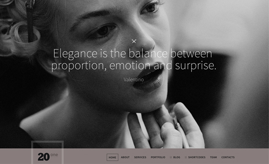 20one Onepage Responsive Multi Purpose Theme