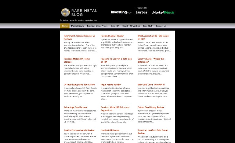 Rare Metal Blog