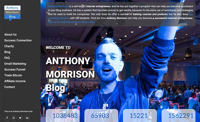 Anthony Morrison Blog