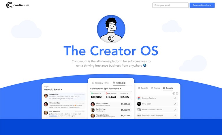 Continuum The Freelancer OS