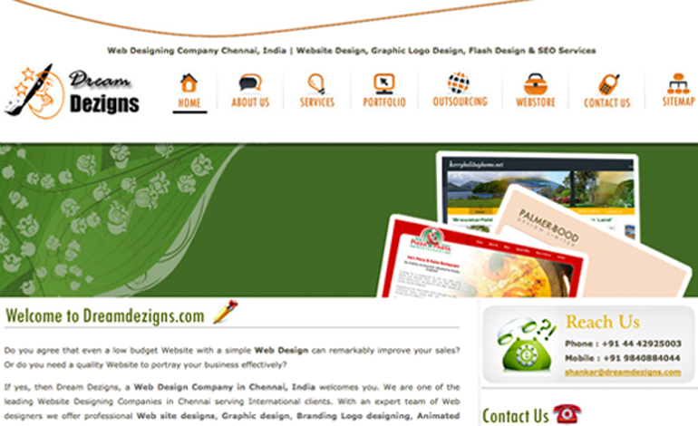 website design chennai