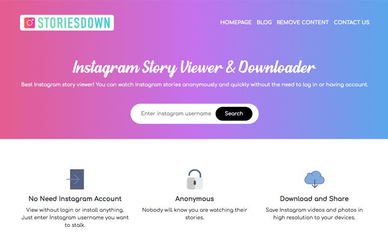 Instagram Story Downloader