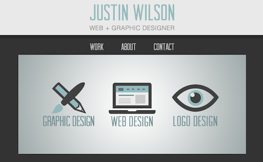 Justin Wilson Web Graphic Designer