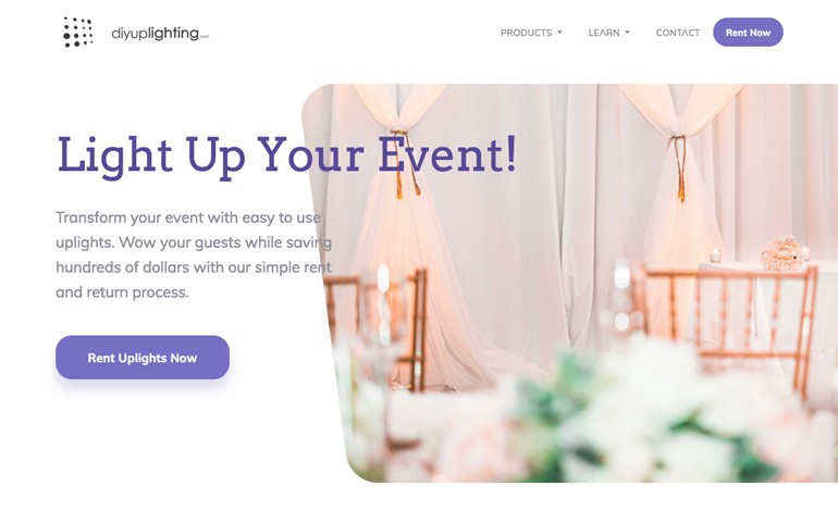 DiyUplighting Your Uplighting eCommerce store