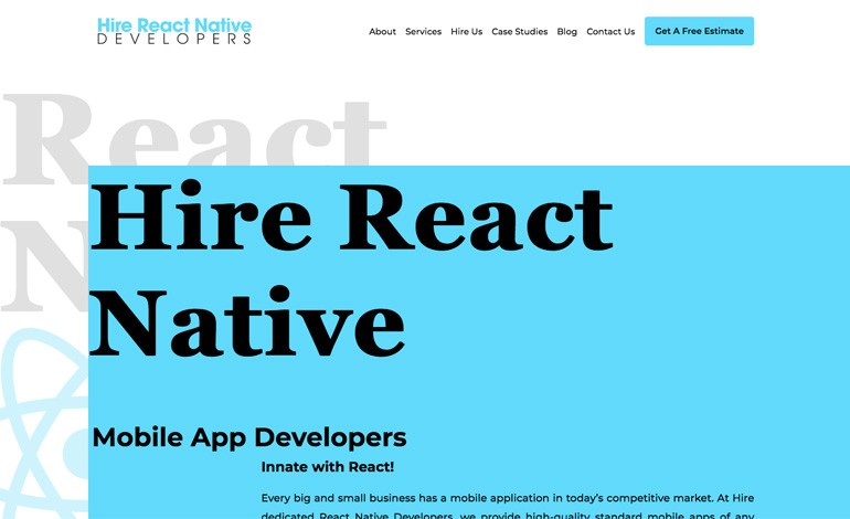 Hire React Native Developers