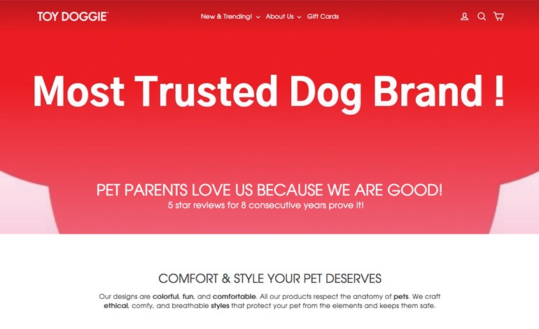Toy Doggie Brand