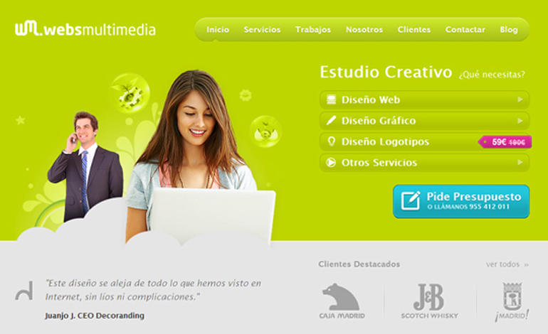 Diseño Web - Websmultimedia