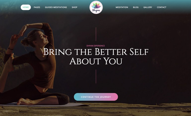 Dhyan Lite Yoga WordPress Theme Free Download