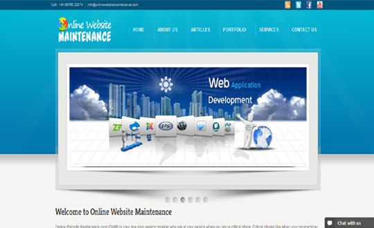 Online Website Maintenance
