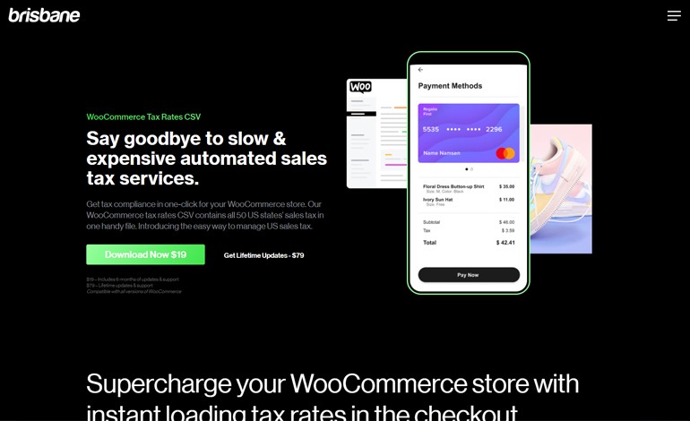 WooCommerce Tax Rates CSV