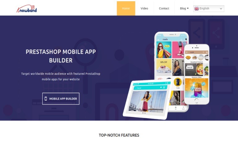 PrestaShop Mobile App Builder 