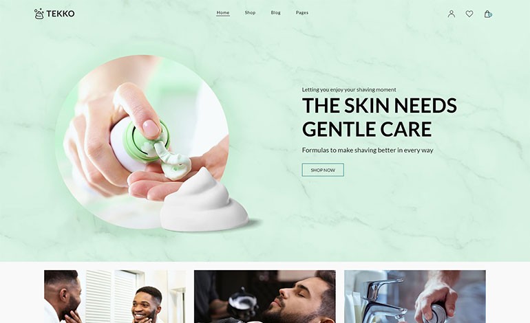 Tekko Beard Oil Salon Spa Shopify Theme