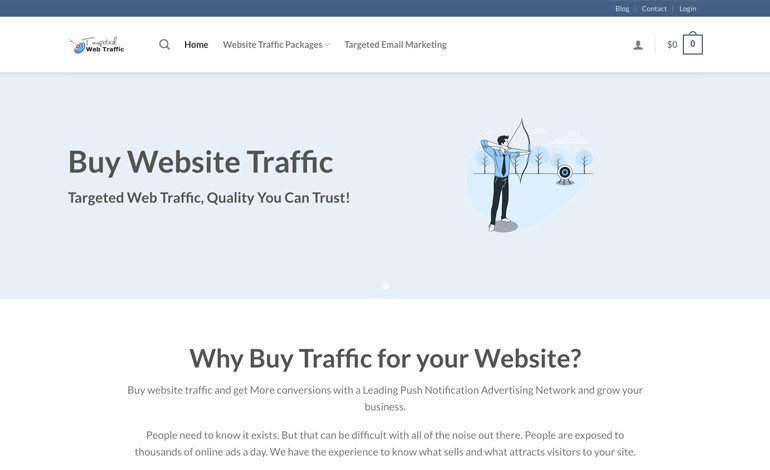 Targeted Web Traffic