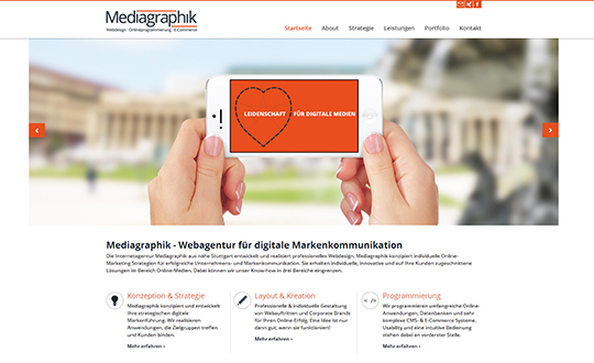 Mediagraphik Webagency Stuttgart