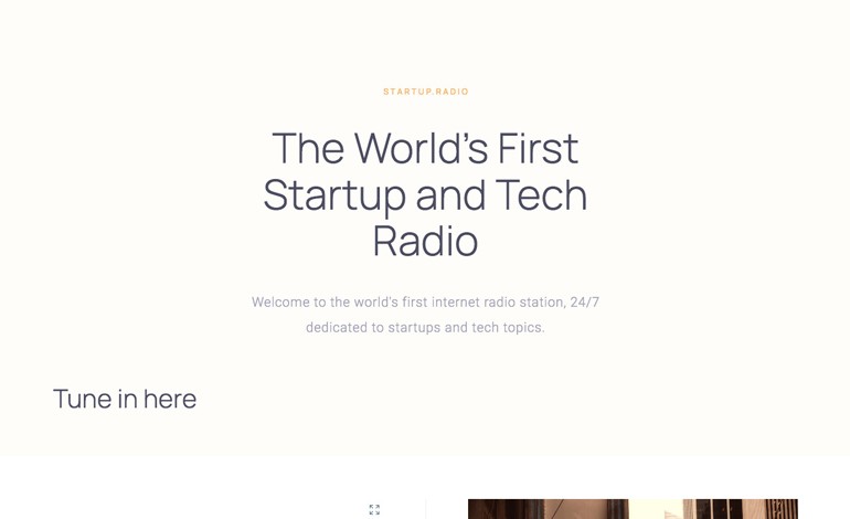 Startup Radio