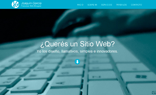 Joaquín García Diseño Web