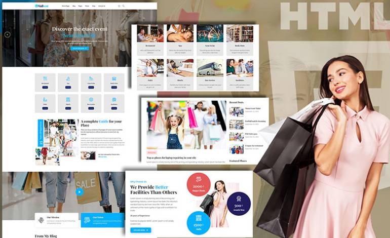 Mallvent Shopping Mall and Outlet Website template
