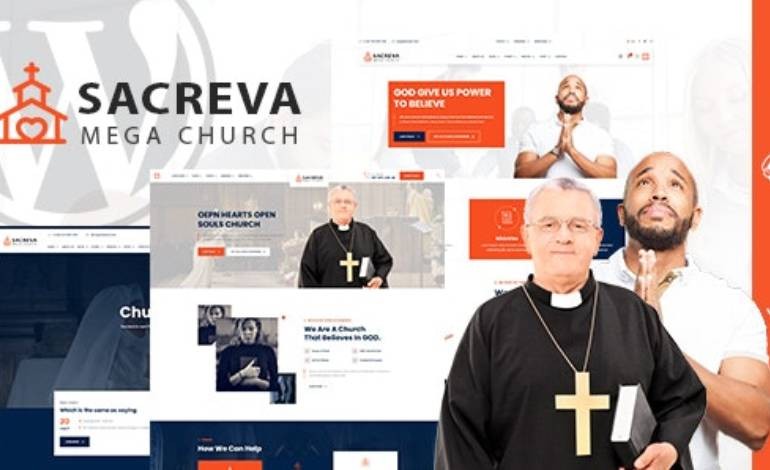 Sacreva Church WordPress Theme