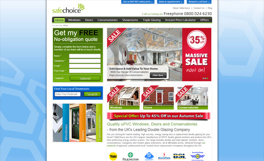 SafeChoice uPVC Double Glazing