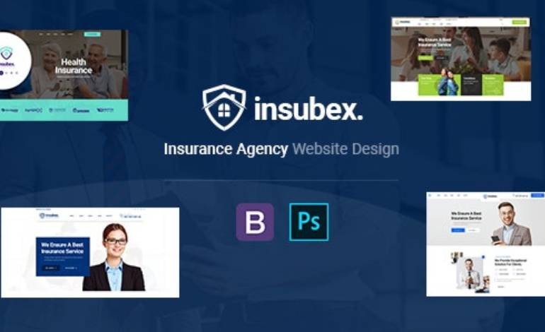 Insubex Insurance Multipurpose PSD Template
