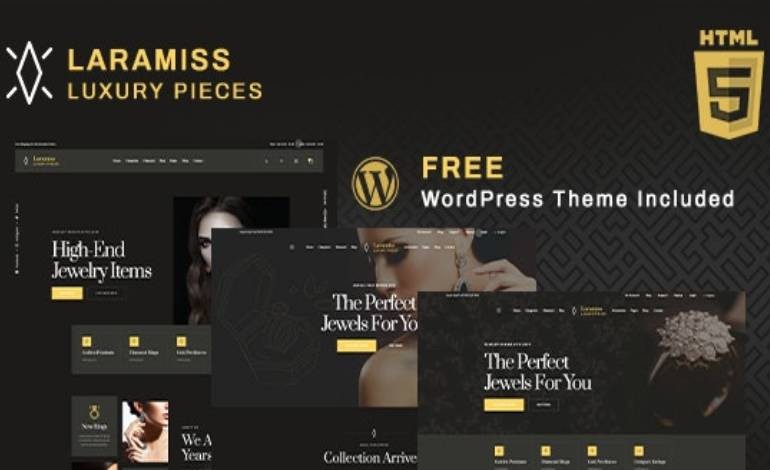 Laramiss Multipurpose Luxury HTML5 Template