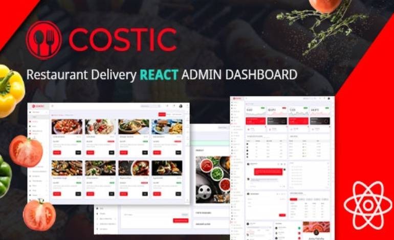 Costic  Restaurant Dashboard React Template