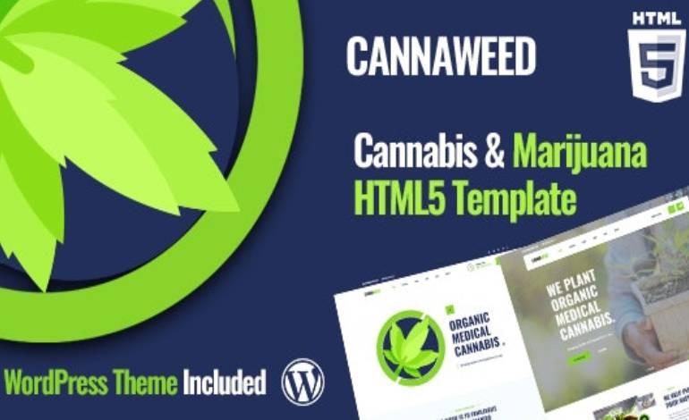 Cannaweed Marijuana HTML5 Template