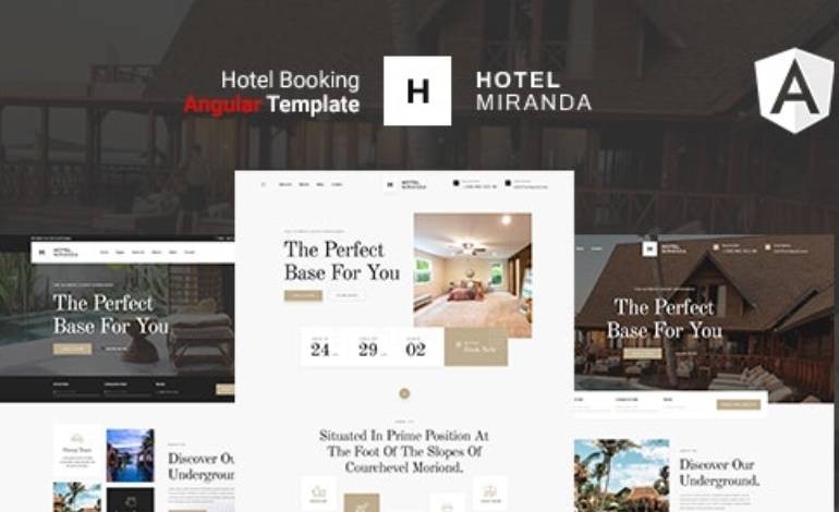 Miranda Hotel Angular Template