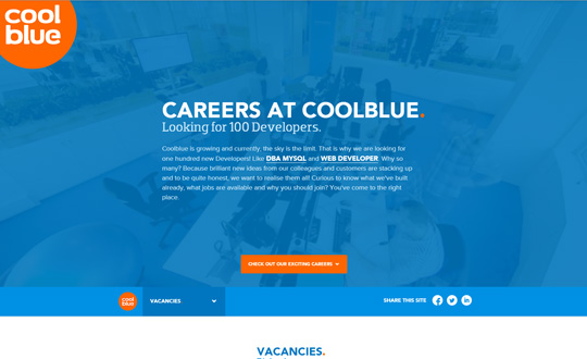 Careers at COOLBLUE